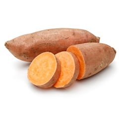 Deux patates douces.