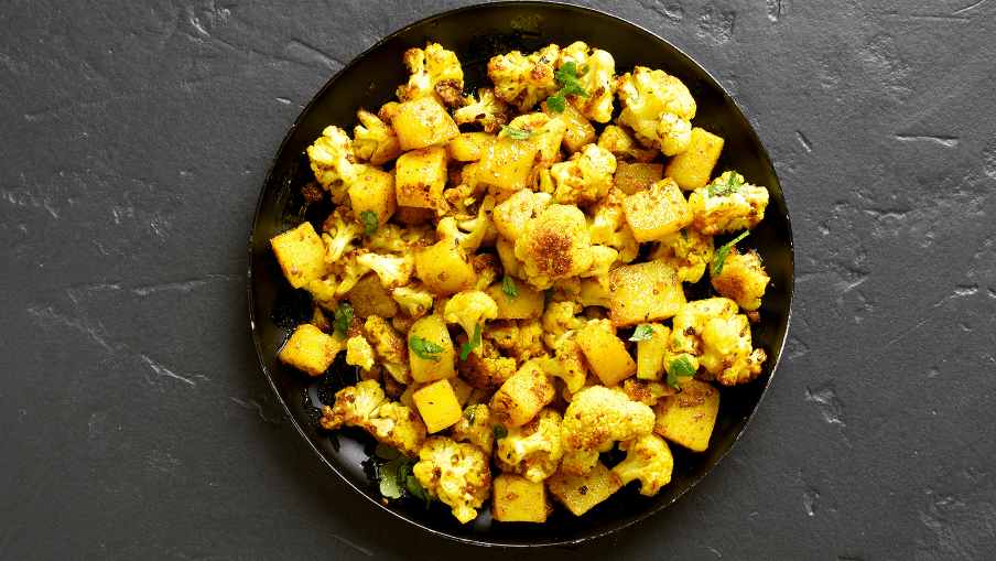 PAKISTANI POTATOES AND CAULIFLOWER (ALOO GOBI) PAKISTANI POTATOES AND CAULIFLOWER (ALOO GOBI)